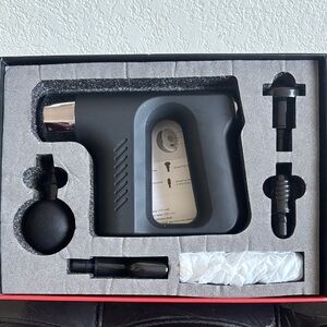 Warm Black Massage Gun